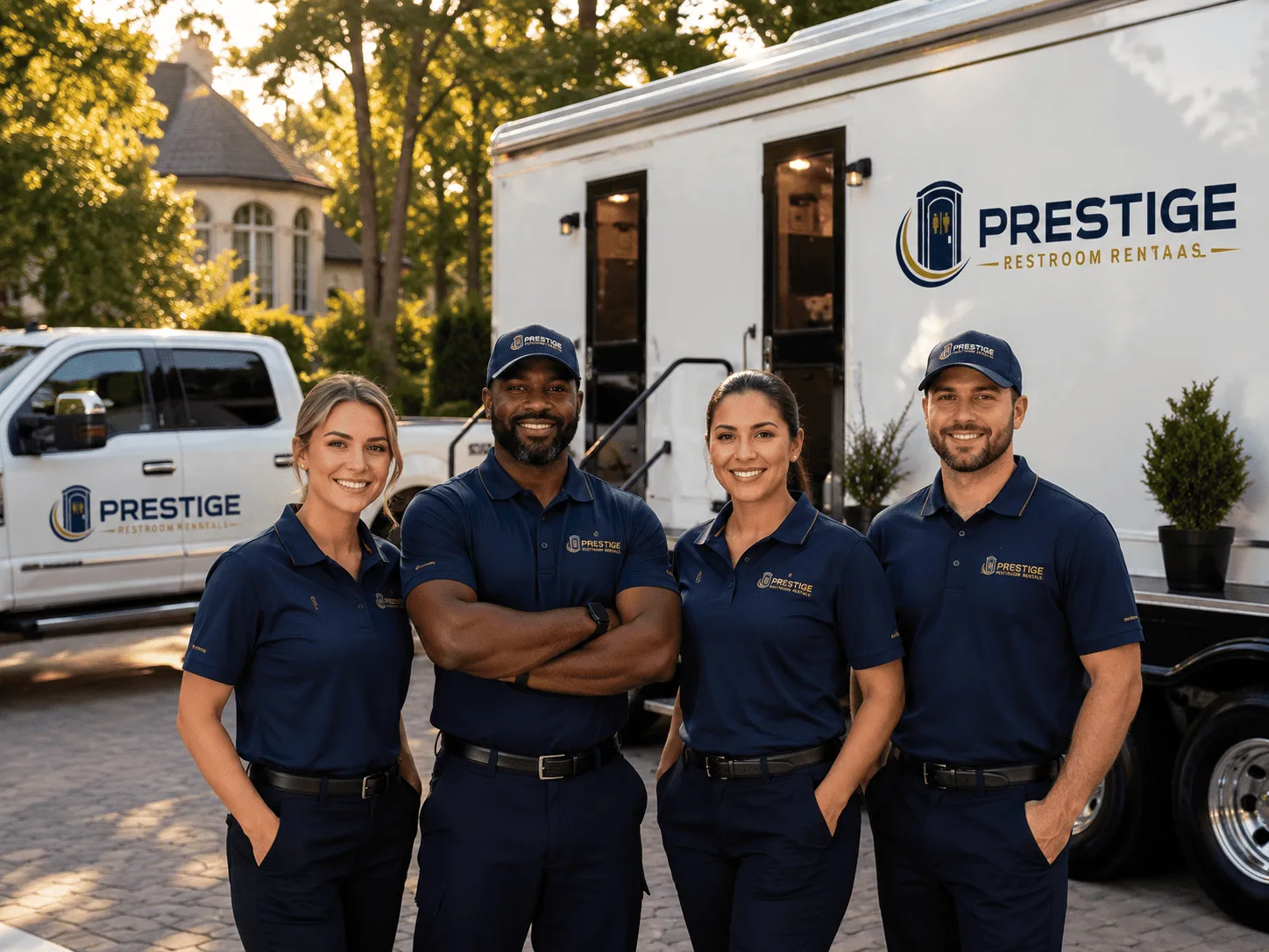 Trusted Luxury Portable Restrooms company in Ida, MI